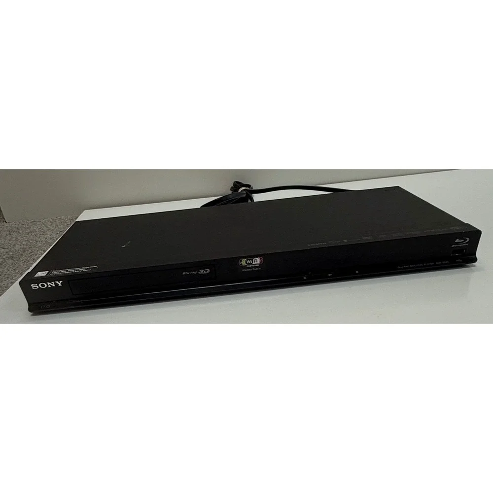 Sony BDP-S5100 Blu-ray Disc DVD Player 3D Wi-Fi Built-in Streaming Black HDMI